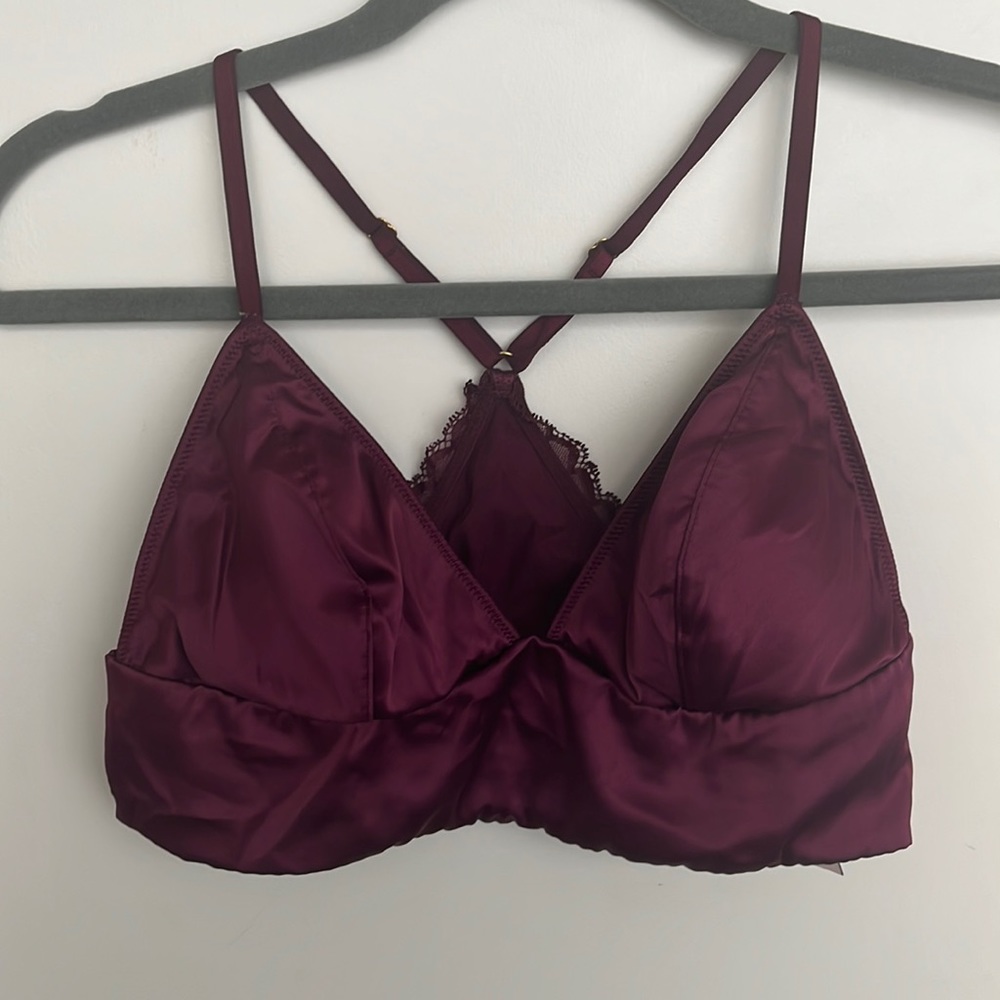 EUC Victoria’s Secret Long Line Silky Bralette